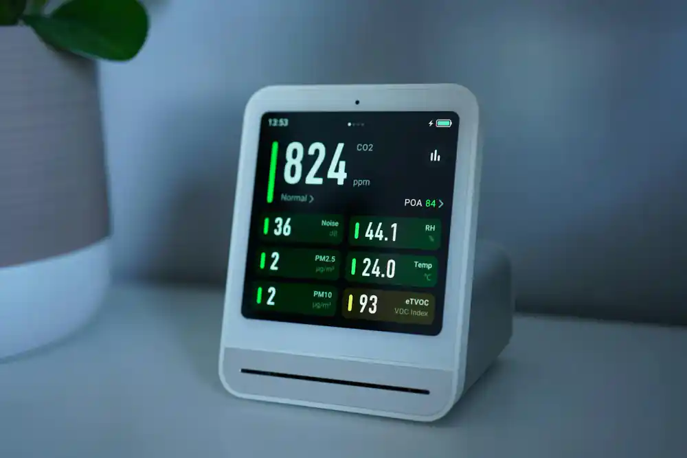 Compresor de aire con pantalla digital